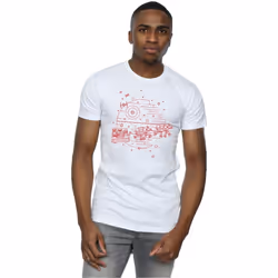 Star Wars - T-shirt DEATH STAR - Homme (Blanc)