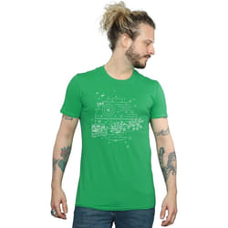 Star Wars - T-shirt DEATH STAR - Homme (Vert vif)
