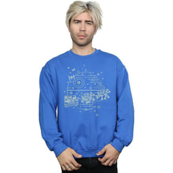 Star Wars - Sweat DEATH STAR - Homme (Bleu roi)