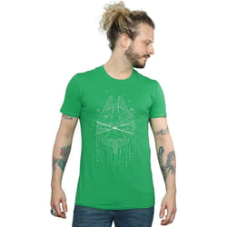 Star Wars - T-shirt MILLENNIUM DELIVERY - Homme (Vert vif)