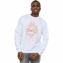 Star Wars - Sweat MILLENNIUM DELIVERY - Homme (Blanc)