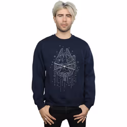 Star Wars - Sweat MILLENNIUM DELIVERY - Homme (Bleu marine)