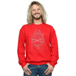 Star Wars - Sweat MILLENNIUM DELIVERY - Homme (Rouge)