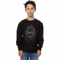 Star Wars - Sweat MILLENNIUM DELIVERY - Garçon (Noir)