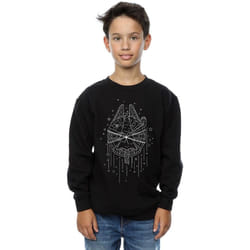 Star Wars - Sweat MILLENNIUM DELIVERY - Garçon (Noir)