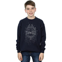 Star Wars - Sweat MILLENNIUM DELIVERY - Garçon (Bleu marine)