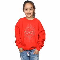 Star Wars - Sweat MILLENNIUM DELIVERY - Fille (Rouge)