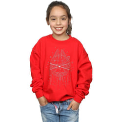 Star Wars - Sweat MILLENNIUM DELIVERY - Fille (Rouge)