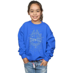 Star Wars - Sweat MILLENNIUM DELIVERY - Fille (Bleu roi)