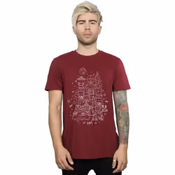 Star Wars - T-shirt EMPIRE - Homme (Bordeaux)