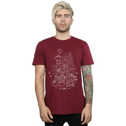 Star Wars - T-shirt EMPIRE - Homme (Bordeaux)