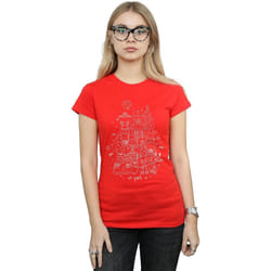 Star Wars - T-shirt EMPIRE - Femme (Rouge)