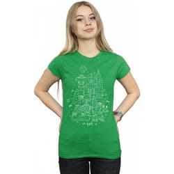 Star Wars - T-shirt EMPIRE - Femme (Vert vif)