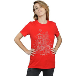 Star Wars - T-shirt EMPIRE - Femme (Rouge)