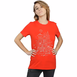 Star Wars - T-shirt EMPIRE - Femme (Rouge)