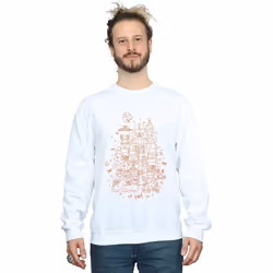 Star Wars - Sweat EMPIRE - Homme (Blanc)