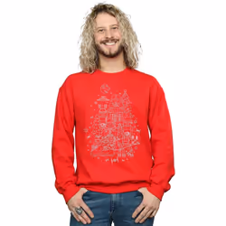 Star Wars - Sweat EMPIRE - Homme (Rouge)