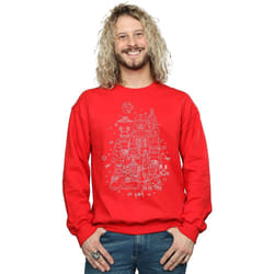 Star Wars - Sweat EMPIRE - Homme (Rouge)