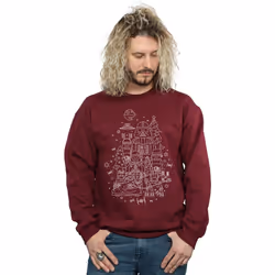 Star Wars - Sweat EMPIRE - Homme (Bordeaux)