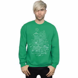 Star Wars - Sweat EMPIRE - Homme (Vert vif)