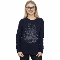Star Wars - Sweat EMPIRE - Femme (Bleu marine)
