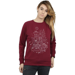 Star Wars - Sweat EMPIRE - Femme (Bordeaux)