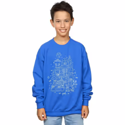 Star Wars - Sweat EMPIRE - Garçon (Bleu roi)