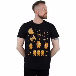 Star Wars - T-shirt GINGERBREAD EMPIRE - Homme (Noir)