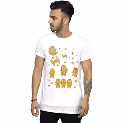 Star Wars - T-shirt GINGERBREAD EMPIRE - Homme (Blanc)