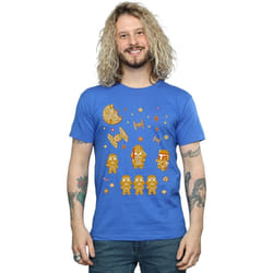 Star Wars - T-shirt GINGERBREAD EMPIRE - Homme (Bleu roi)