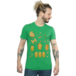 Star Wars - T-shirt GINGERBREAD EMPIRE - Homme (Vert vif)