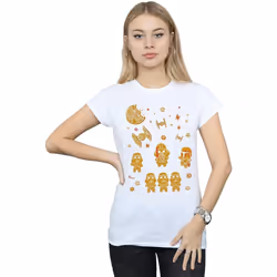 Star Wars - T-shirt GINGERBREAD EMPIRE - Femme (Blanc)