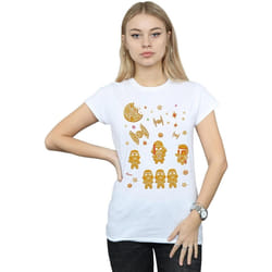 Star Wars - T-shirt GINGERBREAD EMPIRE - Femme (Blanc)