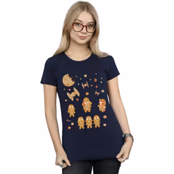 Star Wars - T-shirt GINGERBREAD EMPIRE - Femme (Bleu marine)