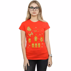 Star Wars - T-shirt GINGERBREAD EMPIRE - Femme (Rouge)