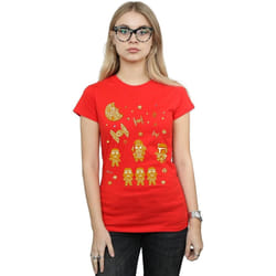 Star Wars - T-shirt GINGERBREAD EMPIRE - Femme (Rouge)
