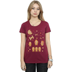Star Wars - T-shirt GINGERBREAD EMPIRE - Femme (Bordeaux)