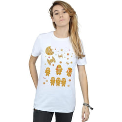 Star Wars - T-shirt GINGERBREAD EMPIRE - Femme (Blanc)