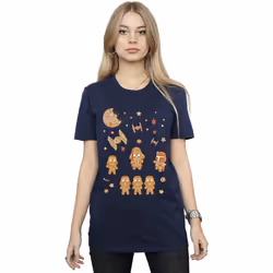 Star Wars - T-shirt GINGERBREAD EMPIRE - Femme (Bleu marine)