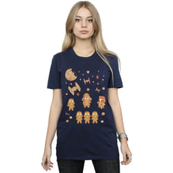 Star Wars - T-shirt GINGERBREAD EMPIRE - Femme (Bleu marine)
