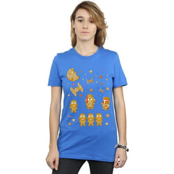 Star Wars - T-shirt GINGERBREAD EMPIRE - Femme (Bleu roi)