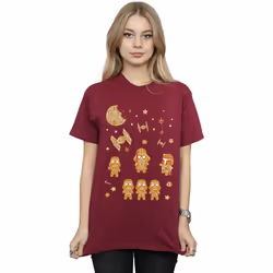 Star Wars - T-shirt GINGERBREAD EMPIRE - Femme (Bordeaux)