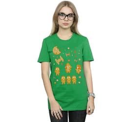 Star Wars - T-shirt GINGERBREAD EMPIRE - Femme (Vert vif)