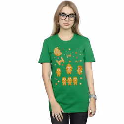 Star Wars - T-shirt GINGERBREAD EMPIRE - Femme (Vert vif)