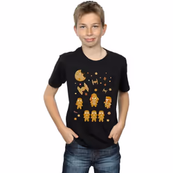 Star Wars - T-shirt GINGERBREAD EMPIRE - Garçon (Noir)