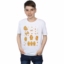 Star Wars - T-shirt GINGERBREAD EMPIRE - Garçon (Blanc)