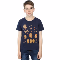 Star Wars - T-shirt GINGERBREAD EMPIRE - Garçon (Bleu marine)