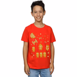 Star Wars - T-shirt GINGERBREAD EMPIRE - Garçon (Rouge)