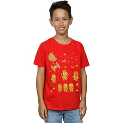 Star Wars - T-shirt GINGERBREAD EMPIRE - Garçon (Rouge)