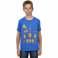 Star Wars - T-shirt GINGERBREAD EMPIRE - Garçon (Bleu roi)
